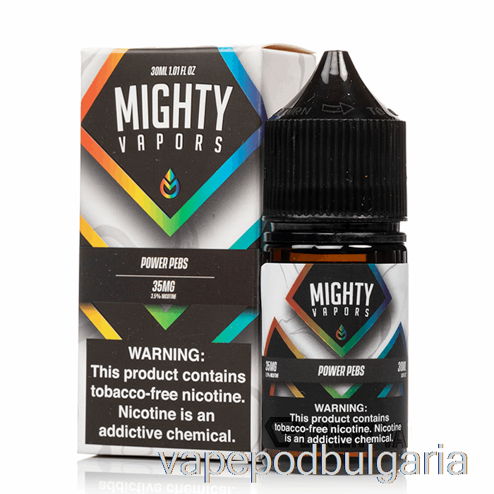 Vape Bulgaria Power Pebs - могъщи изпарения соли - 30ml 35mg